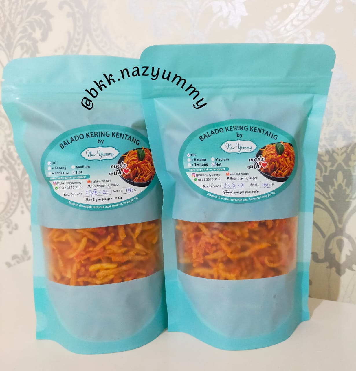 Stiker Standing Pouch Matte