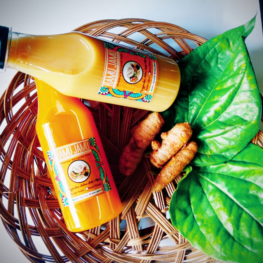 Cetak Stiker Botol Jamu Anti Air | Gratis Desain