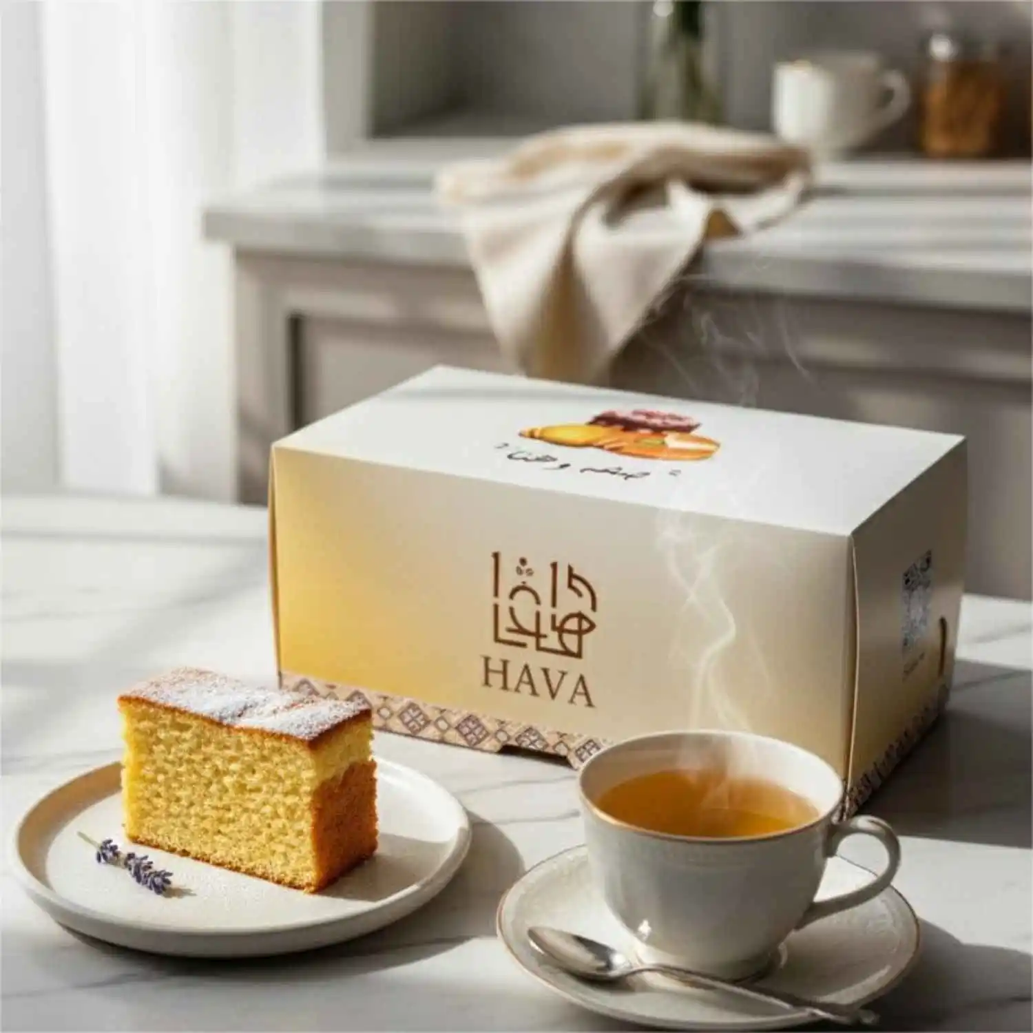 dus cheese cake chiffon & bolu hava resto cetak kemasan terdekat bangka-belitung