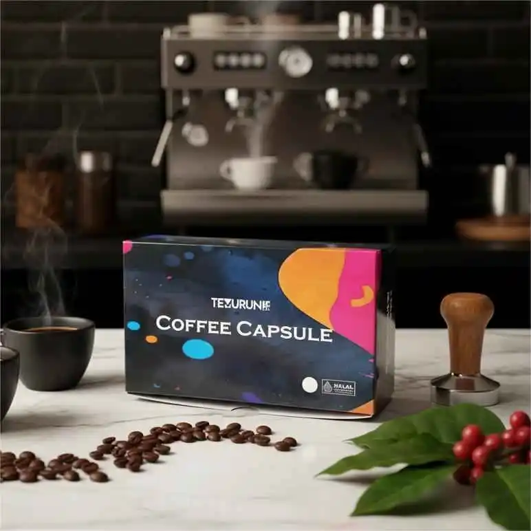 Dus Temurun Coffee Capsul kopi pod dan sachet cetak kemasan terdekat bekasi
