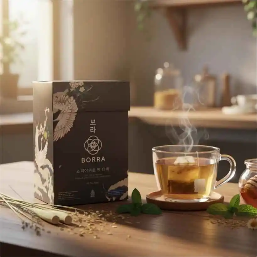 Packaging slimming tea / teh herbal Borra cetak kemasan terdekat cianjur