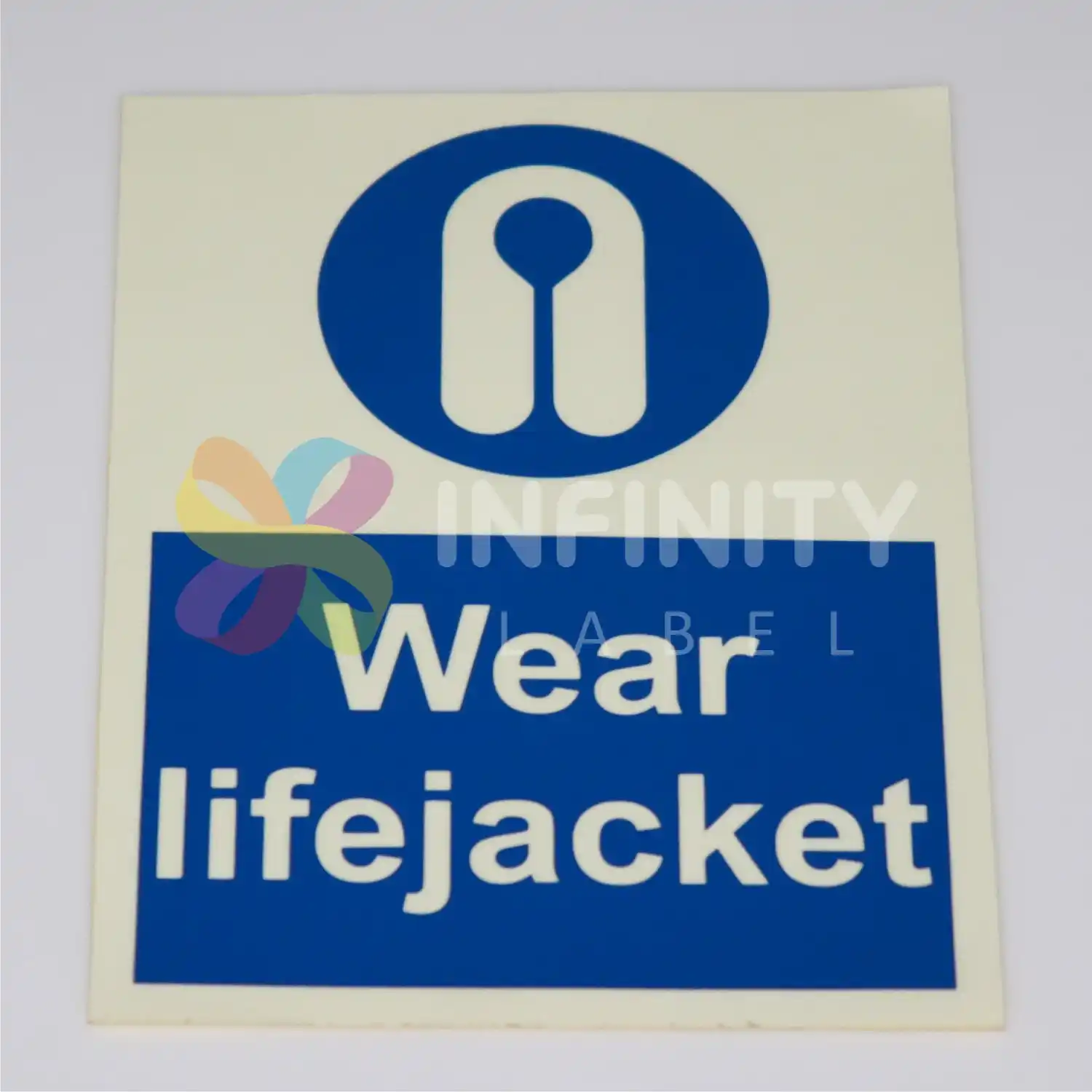 Rambu safety sign vessel kapal impa sticker terdekat imo stiker Garut 335656 Wear Lifejacket Sign