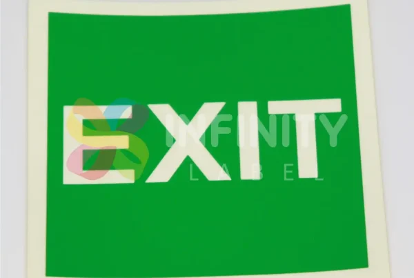 Rambu safety sign vessel kapal impa sticker terdekat imo stiker Pariaman 334225 Exit Sign