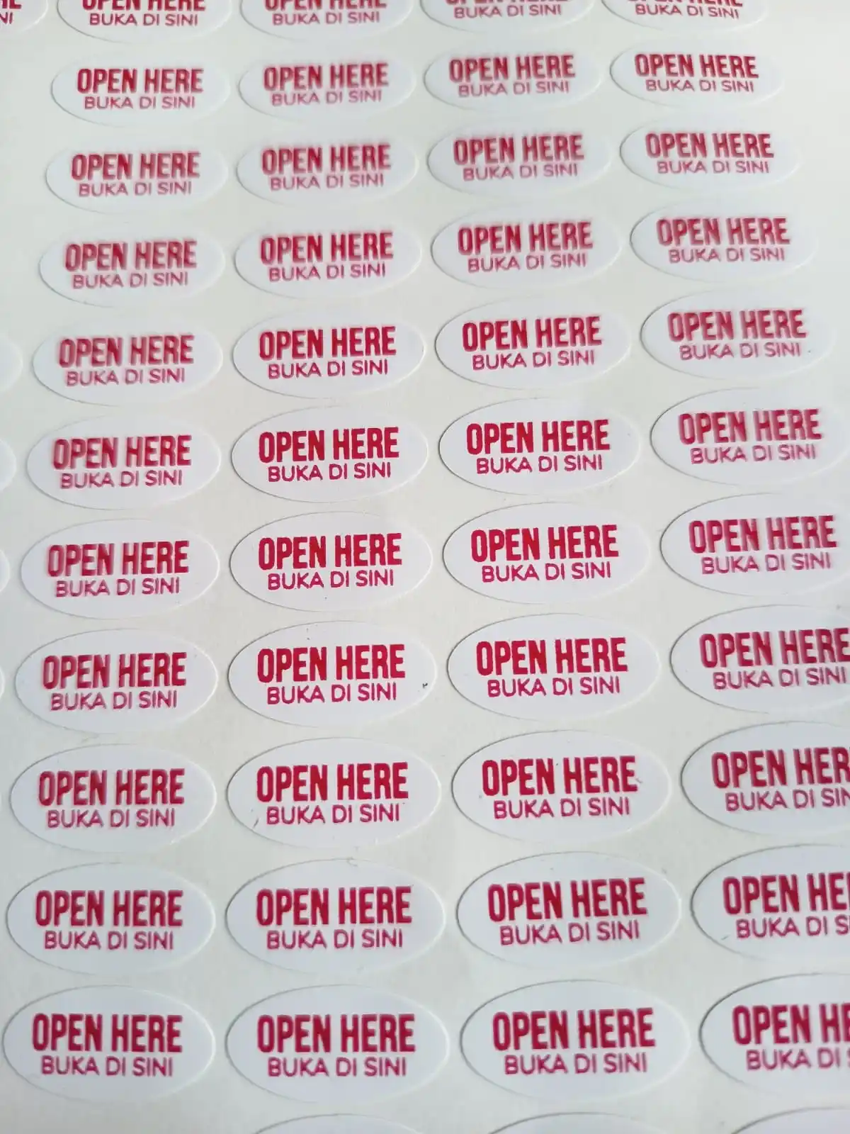 Stiker Tanda Selotif / Solasi Toples Kue Kering Lebaran