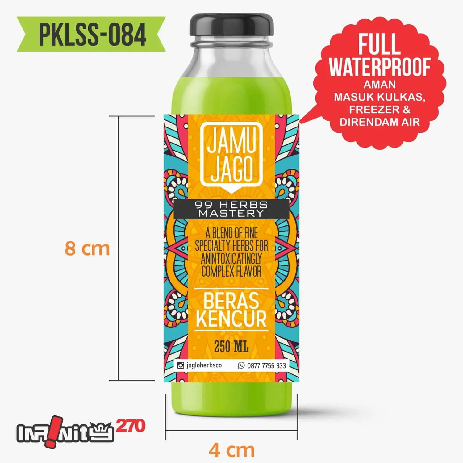 Cetak Label Botol Surabaya